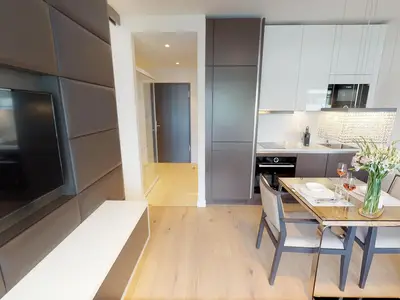 Strandnahe, luxuriöse Ferienwohnung mit Balkon & Sauna - Hundefreundlich