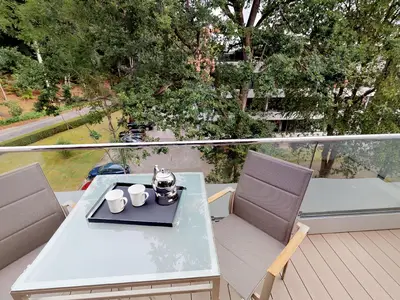 Strandnahe, luxuriöse und Hundefreundliche Ferienwohnung mit Balkon