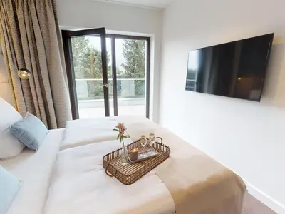 Luxus und Strandnah-Ferienapartment mit Balkon & Sauna in Timmendorfer Strand