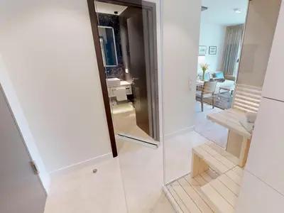 Strandnahe, luxuriöse Ferienwohnung mit Balkon & Sauna - Hundefreundlich