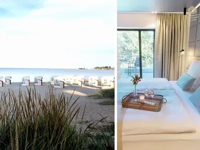 Strandnahe, luxuriöse und Hundefreundliche Ferienwohnung mit Balkon