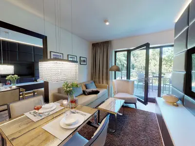 Strandnahe, luxuriöse und Hundefreundliche Ferienwohnung mit Balkon