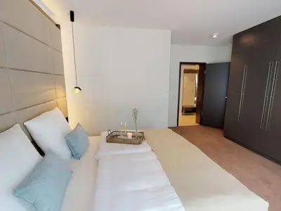 Luxus Ferienwohnung mit Balkon & Sauna - Hundefreundlich & strandnah