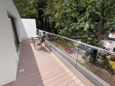 Luxus Ferienwohnung mit Balkon & Sauna - Hundefreundlich & strandnah
