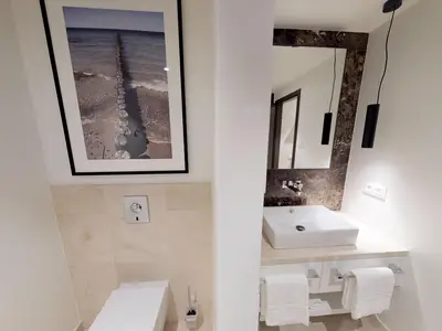 Luxus Ferienwohnung mit Balkon & Sauna - Hundefreundlich & strandnah