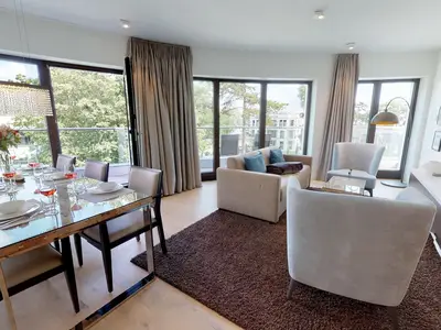 Luxuriöse Ferienwohnung mit Sauna und Balkon - strandnah an der Ostsee!