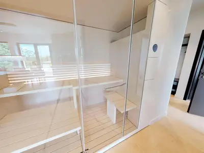 Luxus Ferienpenthouse 4.05 mit Sauna und riesiger Dachterrasse in Strandlage
