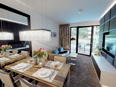 Strandnahes Luxus-Apartment mit Sauna an der Ostsee
