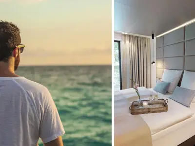 Wellness & Wohnglück am Meer – Ihr Rückzugsort mit Westbalkon & Sauna