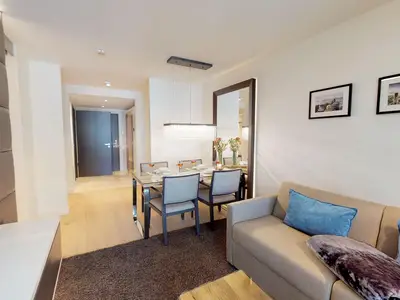 Barrierefreies Wohlfühlapartment mit Balkon & Sauna nur wenige Meter vom Strand