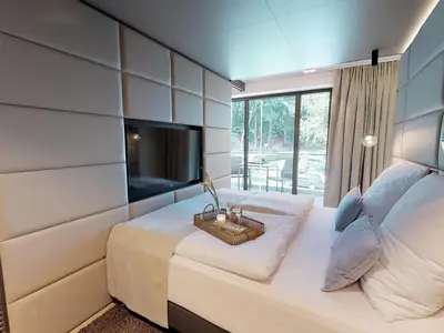 Elegantes Apartment mit Sauna, Balkon und Meer-Flair