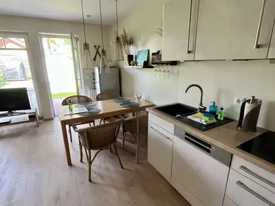 Küche und Essbereich