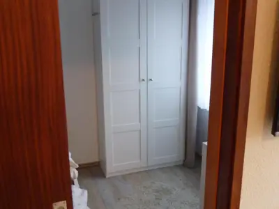 Blick in das Schlafzimmer