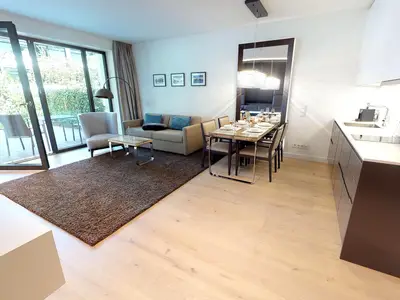 Luxusapartment mit Terrasse & Sauna in Strandnähe in Timmendorfer Strand