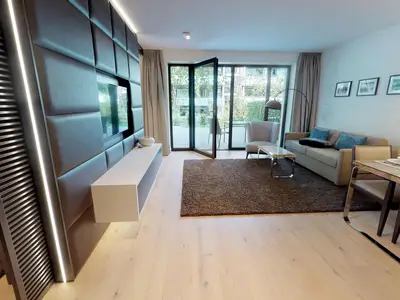 Luxusapartment mit Terrasse, Strandkorb & Sauna in Strandnähe in Timmendorfer Strand