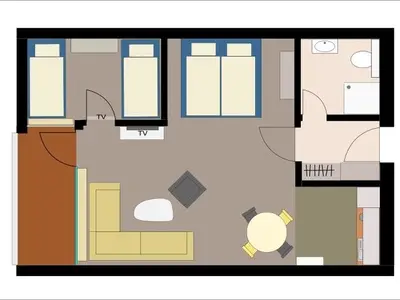 Ferienwohnung für 4 Personen (51 m²) in Timmendorfer Strand 2/10
