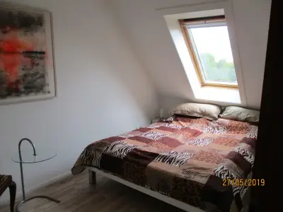 Blick in das Schlafzimmer