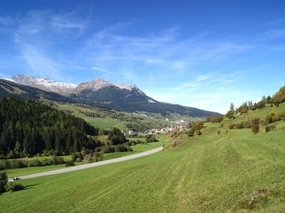 Aussicht vom Balkon aus