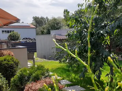 Ausblick in den Garten