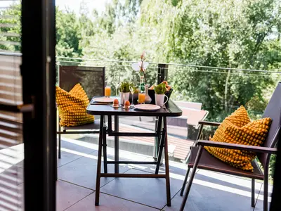 Frühstück auf der Terrasse