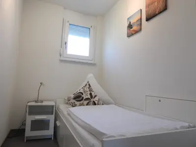 Schlafzimmer mit Einzelbett