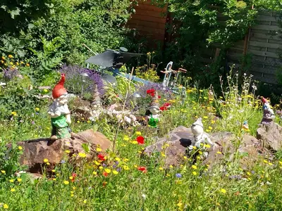 Unser kleiner Vorgarten