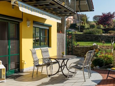 Sitzplatz auf der Terrasse