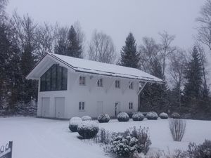 Haus im Winter