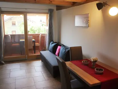 Blick auf den Balkon