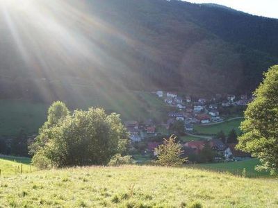 Blick auf das Dorf