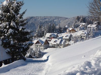 Blick Richtung Ahornweg, WINTERtraum