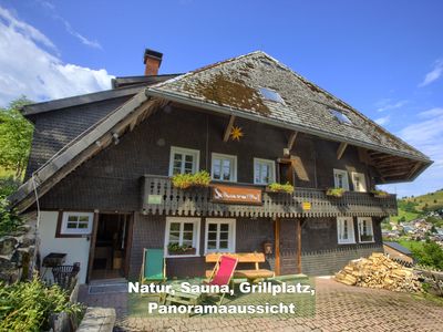 Schwarzwald-Chalet Scheuermatthof mit Sauna am Ortsrand von Todtnauberg