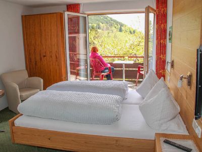 Doppelzimmer mit Balkon