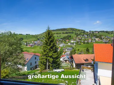 großartige Aussicht
