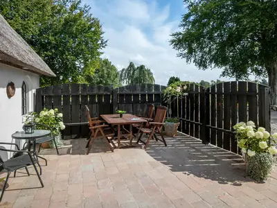 outside