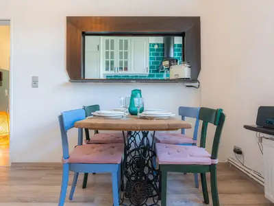 Essbereich im Wohnzimmer