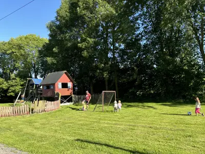 Spaß auf dem Fußballplatz