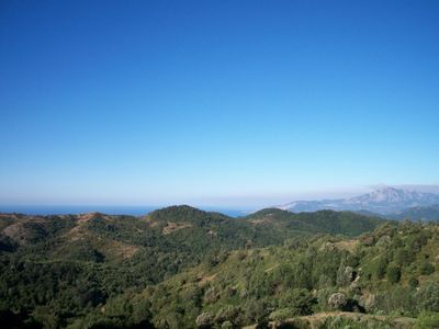 Blick aus den Gästezimmern