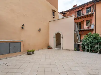 outside