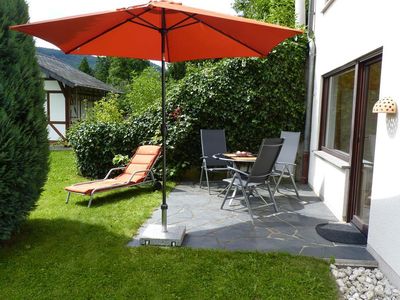 Terasse mit Garten