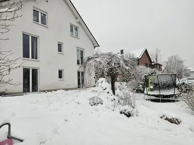 Garten im Winter