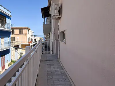 outside