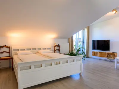 Chiemgauglücklicher Schlafkomfort im Doppelbett