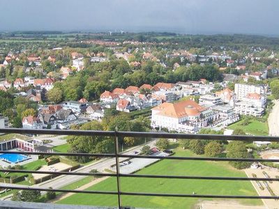 Blick vom Balkon