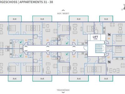 Ferienwohnung für 4 Personen (60 m²) in Travemünde 9/10