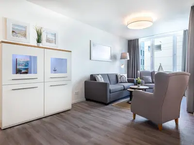 Wohn-Essbereich mit Doppelschlafcouch