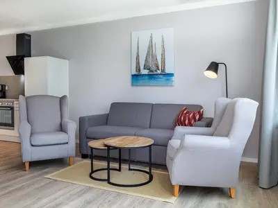 Wohn-Essbereich mit Doppelschlafcouch