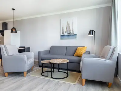 Wohn-Essbereich mit Doppelschlafcouch