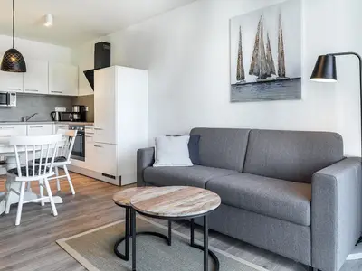 Wohn-Essbereich mit Doppelschlafcouch