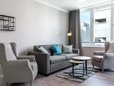 Wohn-Essbereich mit Doppelschlafcouch
